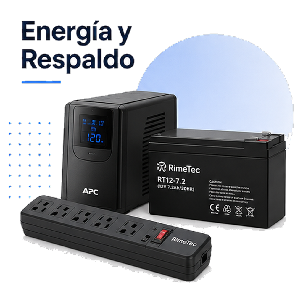 Energía y Respaldo — RimeTec