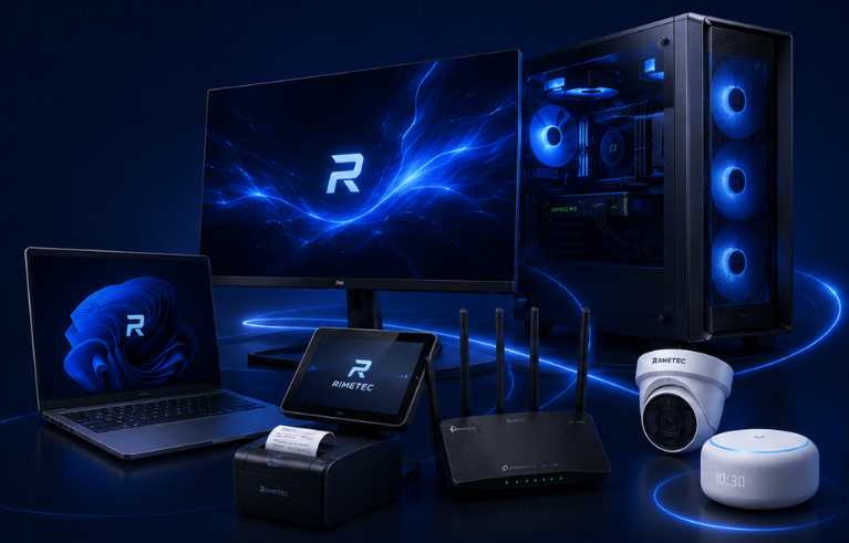 Tecnología RimeTec: cómputo, gaming, punto de venta, redes, CCTV y smart home