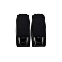 Bocinas Acteck Ax-2500 / Alambrica / Conector 3.5 Mm / Sonido Estereo 2.0 / 3 W / Negro / Aubo-014 — ACTECK · SKU SPK-120