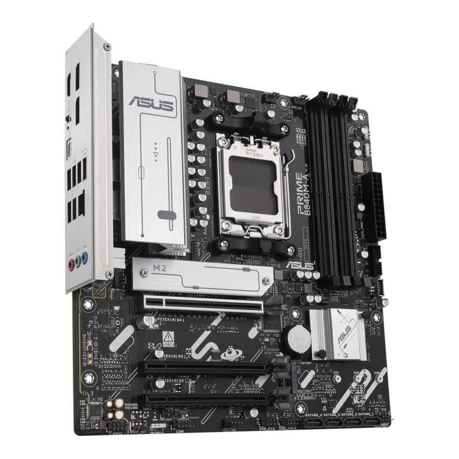 Mb Asus B840 Amd S-Am5 9A Gen /4X Ddr5 7600 /Hdmi /2X Dp /2X Usb 3.2 /Micro Atx /Gama Media