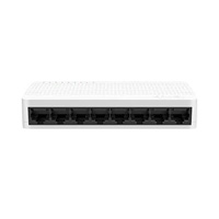 Switch Tenda S108, 8 Puertos 10/100 Escritorio Velocidad De Transmision De Hasta 200 Mbps Fast Ethernet