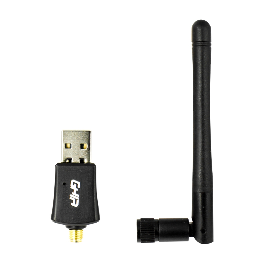 Tarjeta De Red Usb 2.0 Ghia Inalambrica 300 Mbps / Alta Velocidad / Con Antena