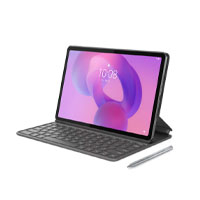 Lenovo Idea Tablet Tab Con Teclado Y Pluma / Tb336Fu / Mediatek 6300 2.4Ghz / 8Gb / 128Gb / 11 Pulg 2.5K 2560X1600 / Luna Grey / Android 15 / 1Yr Centro De Servicio · SKU NOT-10661