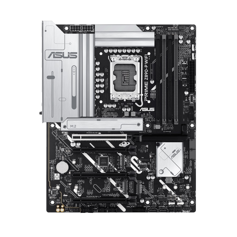 Mb Asus Z890 Intel S-1851 Serie 2/4X Ddr5 7600/Dp/Hdmi/M.2/5X Usb3.2/Usb-C/Wifi 7/Bluetooth/Atx/Gama Alta