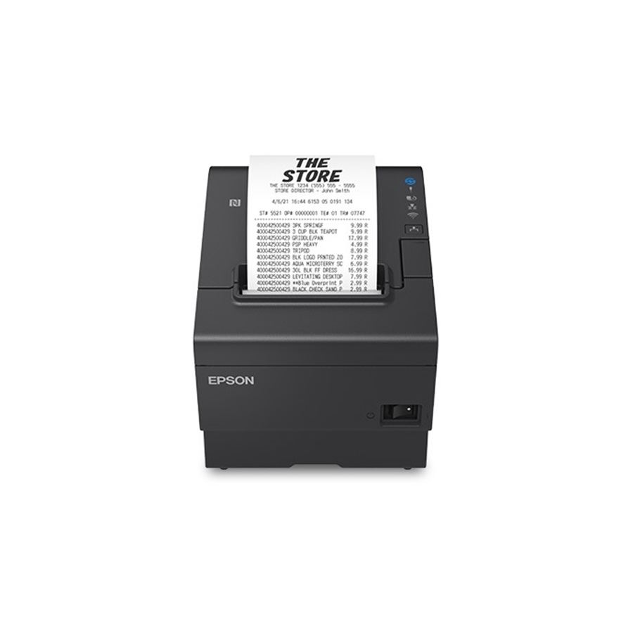 Miniprinter Epson Tm-T88Vii, Termica, 80 Mm O 58 Mm, Ethernet, Usb Recibo /Autocortador, Negra — EPSON · SKU PR-2663