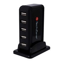 Hub - Techzone - Tz17Hub01 - 7 Puertos - Usb 2.0 — TECH ZONE ACCESORIOS · SKU AC-5890
