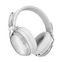 Audifonos Acteck Luxe Pure Hp730 / Diadema / Inalambricos Bt 5.4 / Bateria 75 Hrs / 20 Hz A 20 Khz / Cancelacion Activa De Ruido / Microfono Omnidireccional / Memory Foam / Blanco / Ac-940887