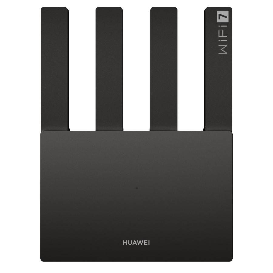 Huawei Be3 Router Negro / Wi-Fi 7 3600Mbps/Doble Banda/ Cobertura Hasta 120M2 / Dispositivos 128 Aprox /Peso 436G Aprox