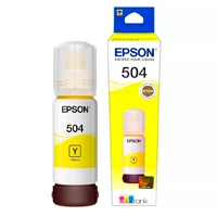 Cartucho Epson Modelo T504 Amarillo, Para L4150, L4160, L6161, L6171, L6191 — EPSON · SKU CN-3565