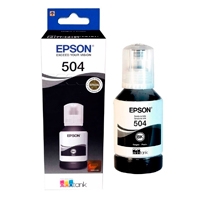 Cartucho Epson Modelo T504 Negro, Para L4150, L4160, L6161, L6171, L6191 — EPSON · SKU CN-3562