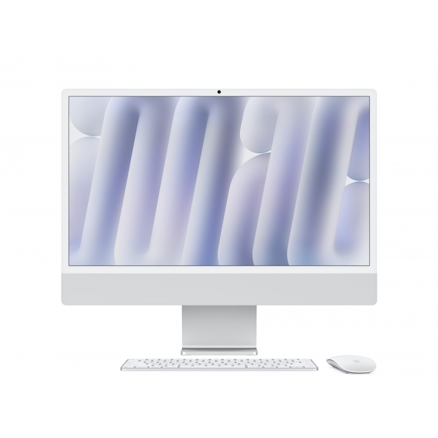 Imac 24 Retina 4.5K/Chip M4 De Apple Cpu 8 Nucleos Y Gpu 8 Nucleos/16Gb/256Gb Ssd/2 Thunderbolt 4/Magic Keyboard/Plata