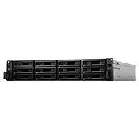 Nas Synology Rs3621Rpxs 12 Bahias/Seis Nucleos 2.7Turbo Ghz/ 8 Gb Ddr4 Ecc Udimm /Langigabitx4/Usb 3.2 X2 /Hasta 192 Tb Y Con Unidad De Expansin X2 Hasta 576 Tb/Hot-Swap — SYNOLOGY · SKU SAM-644
