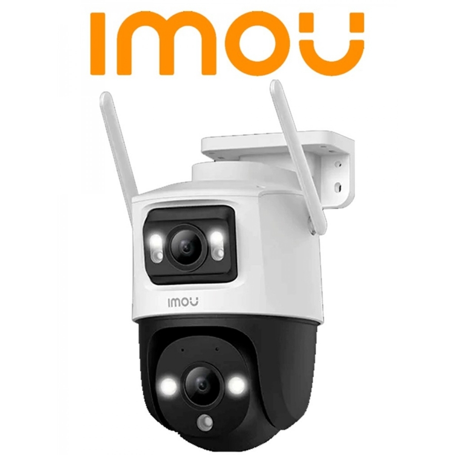 Camara Ip / Imou / Ipc-S7Xn-10M0Wed / Cruiser Dual 5 Mp 5 Mp / Wifi / Dual Lens - Pt Y Fija / Full Color / Exterior / Alarma / Audio Bidireccional / Luz Led / Auto Tracking / Ranura Micro Sd / Onvi — IMOU · SKU CV-1814