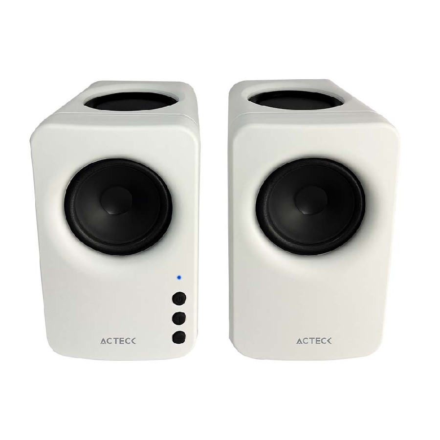 Bocinas Acteck Dynamic Exact Mini Bs475 / Inalambrica / 10 W Rms / Sonido Estereo 2.0 / Conexion Bluetooth - Aux / Control De Volumen / Indicador Led / Blanco / Ac-936378 — ACTECK · SKU SPK-2462