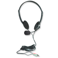 Audifono Diadema,Manhattan,164429, C/Microfono Estandar Plastico — MANHATTAN · SKU SPK-405