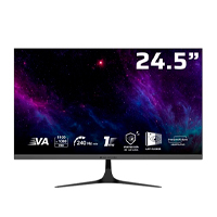 Monitor Gamer Balam Rush Cosmos Edge Mce245P / 24.5 Pulg / Plano / Led / 240 Hz / Vesa 75 X 75 Mm / 1 Ms / Bocinas De 3W / Ajuste De Inclinacion / Negro / Br-944113 — BALAM RUSH · SKU MNL-3140