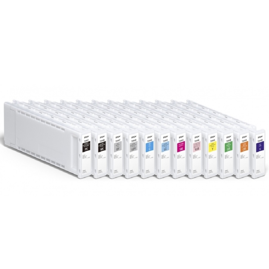Cartucho Epson Modelo T44H Ultrachrome Pro12 Negro Mate, Para Plotter P7570 Y P9570 (700Ml)