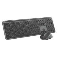Teclado Y Mouse Logitech Mk950 Signature Slim Inalambrico Receptor Usb Bolt (Español) Grafito
