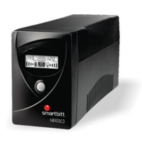 No-Break Interactivo Smartbitt Sbnb900Lcd 900Va/450W, Clavija Nema 5-15P, 6 Contactos Tipo Nema 5-15R Con Respaldo De Baterias, Regulacion Y Supresion De Picos, Puerto Usb Y Lcd — SMARTBITT · SKU FR-1022