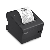 Miniprinter Epson Tm-T88Vii, Termica, 80 Mm O 58 Mm, Ethernet, Usb Recibo /Autocortador, Negra