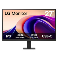 Monitor Pc Lg 27U631A-B Qhd 27 Pulg,Usb-C,100Hz,Panel Ips,2560X1440,16:9,Srgb 99%,250Cd/M2,Tr5Ms,Contr 1000:1,Hdr10,Hdmi,Dynamic Action Sync,Black Stabilizer,Flicker Safe,Modo Lector,Vesa100X100 — LG · SKU MNL-3097