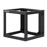 Rack Abierto De 19 Intellinet Para Montaje En Pared, 4 Postes, 9U — INTELLINET · SKU AC-11019