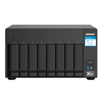 Nas Qnap Ts-832Px-4G/ 8 Bahias Sata Hdd De 3,5/ Nucleo Cuadruple 1.7Ghz/4Gb Ddr4 Sodimm Ampliable A 16Gb/2 Pto 2,5 Gbe /2 Pto 10 Gbe /Usb 3.2 X3/ Hotswap/ No Incluye Discos/ Hasta 144Tb — QNAP · SKU SAM-717