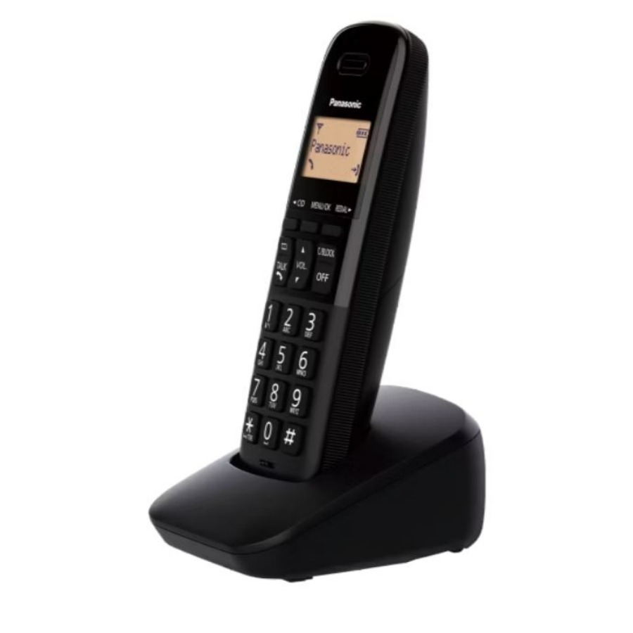 Telefono Panasonic Kx-Tgb312Meb / Telefono Dect 6.0, Bloqueo De Llamadas, 2 Auriculares Inalambricos, 18Hrs De Bateria, Negro — PANASONIC · SKU TEL-282