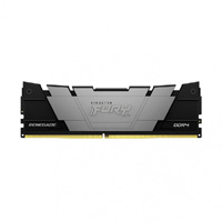 Memoria Ram Kingston Dimm Ddr4 32Gb 3200Mt/S Fury Renegade Black Xmp Cl16 288Pin 1.35V C/Disipador De Calor P/Pc/Gamer/Alto Rendimiento Kf432C16Rb2/32