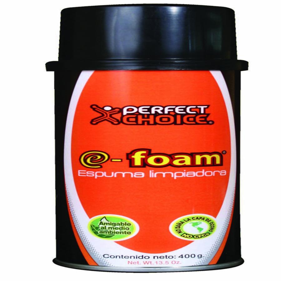 Espuma Limpiadora Para Equipo Electronico Y Cubiertas Plasticas Ultra Clean Perfect Choice E-Foam 400Grs / 432 Ml — PERFECT CHOICE · SKU CN-597