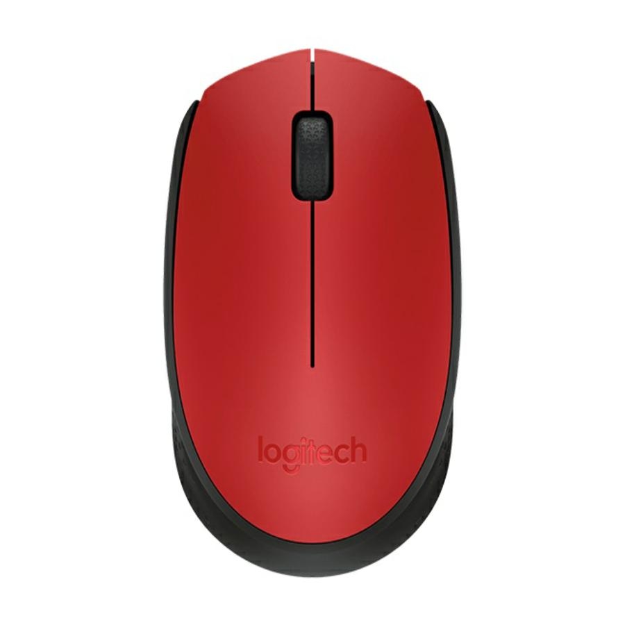 Mouse Logitech M170 Optico Inalambrico Receptor Usb 1000Dpi Rojo · SKU MS-1202