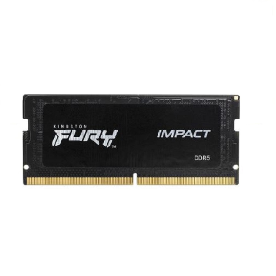 Memoria Ram Kingston Sodimm Ddr5 8Gb 4800Mt/S Fury Impact Black Cl38 262Pin 1.1V C/Difusor De Calor P/Laptop Kf548S38Ib-8 · SKU RAM-4491