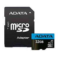 Memoria Adata Micro Sdxc/Sdhc 32Gb Uhs-I 100Mb/25Mb Clase 10 V10 A1 C/Adaptador Ausdh32Guicl10A1-Ra1 — ADATA · SKU RAM-3196