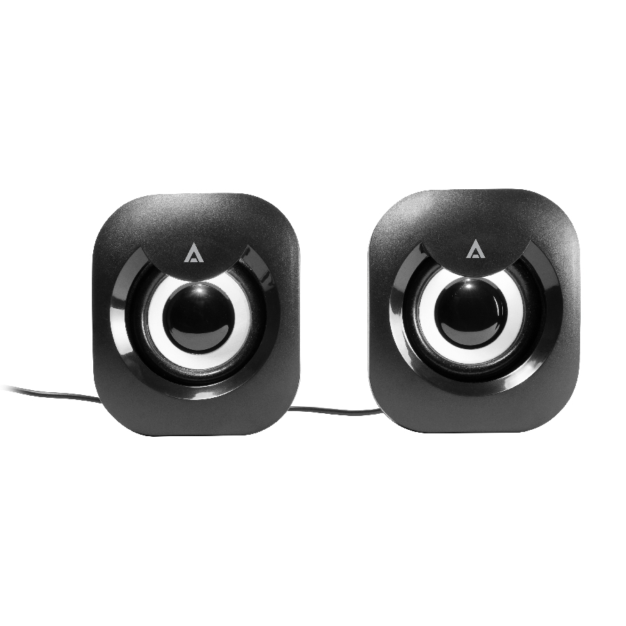 Bocinas Acteck / Esence Basic As215 / Alambrica / Usb / Iluminacion Led / Negro / Ac-935272 — ACTECK · SKU SPK-2330