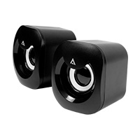 Bocinas Acteck / Esence Basic As215 / Alambrica / Usb / Iluminacion Led / Negro / Ac-935272 — ACTECK · SKU SPK-2330