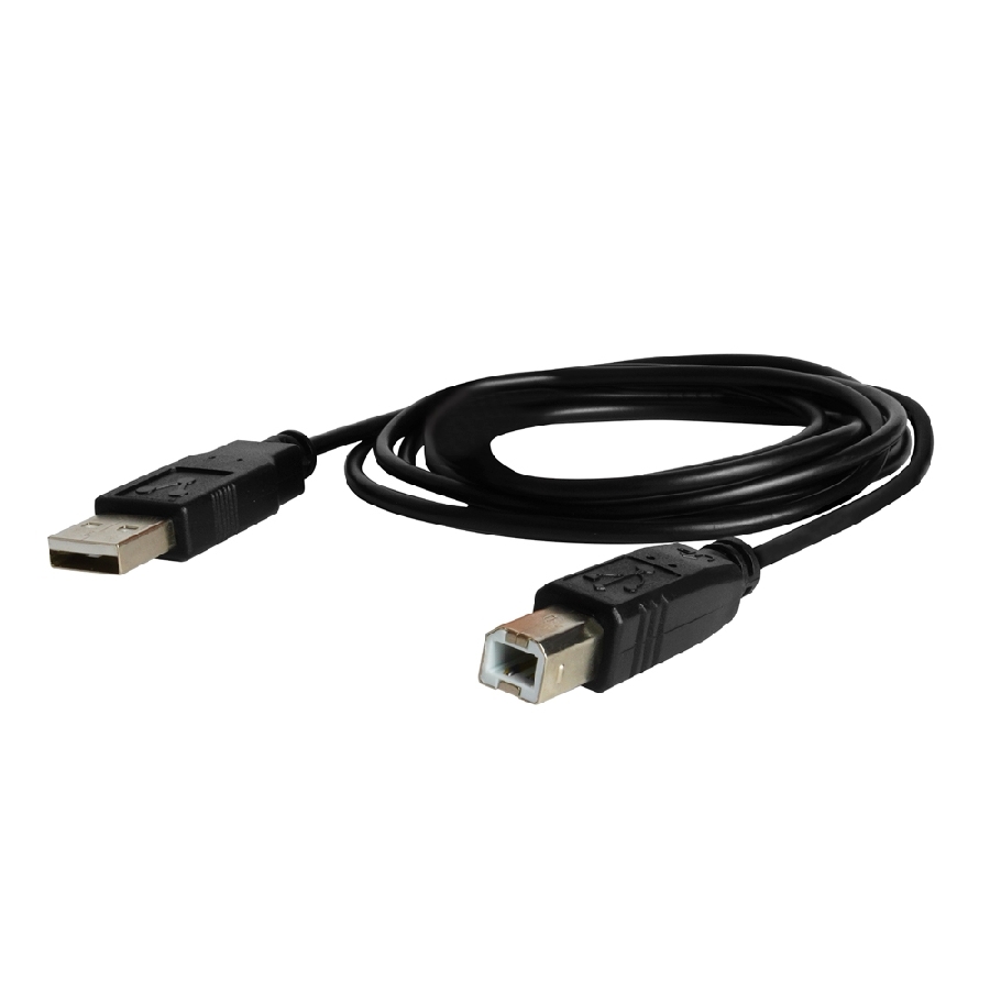 Cable Para Impresora / Vorago / Cab-Ab018 / De Conector Usb-A A Usb-B / 1.8 M / Negro — VORAGO · SKU CB-3139