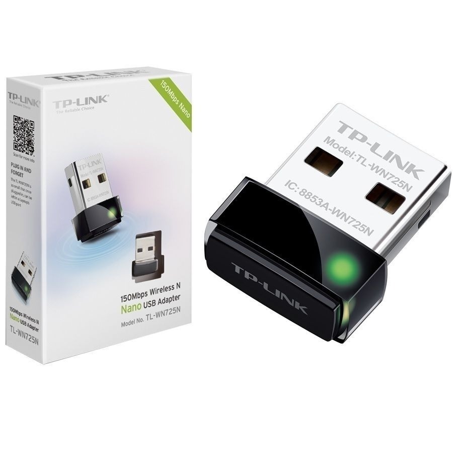 Tarjeta De Red Tp-Link Tl-Wn725N Usb Inalambrica 150 Mbps Tamano Nano — TP LINK · SKU NIC-1284
