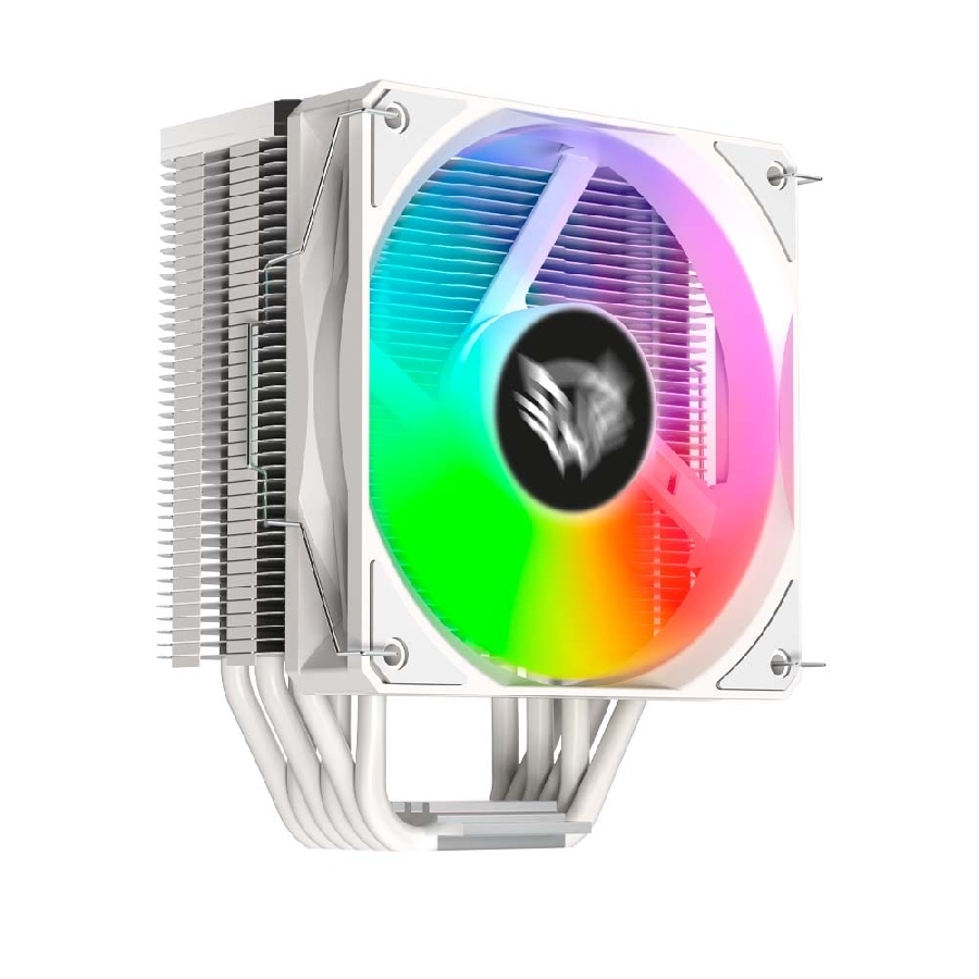 Disipador De Aire Balam Rush Nitrox Nx60 / Intel - Amd / Hidraulico / 4 Pines Pwn - Argb / 3 Pines 5V / 6 Pipas / 600 - 1800 Rpm / Flujo De Aire 73.6 Cfm / Blanco / Br-937924 · RimeTec México