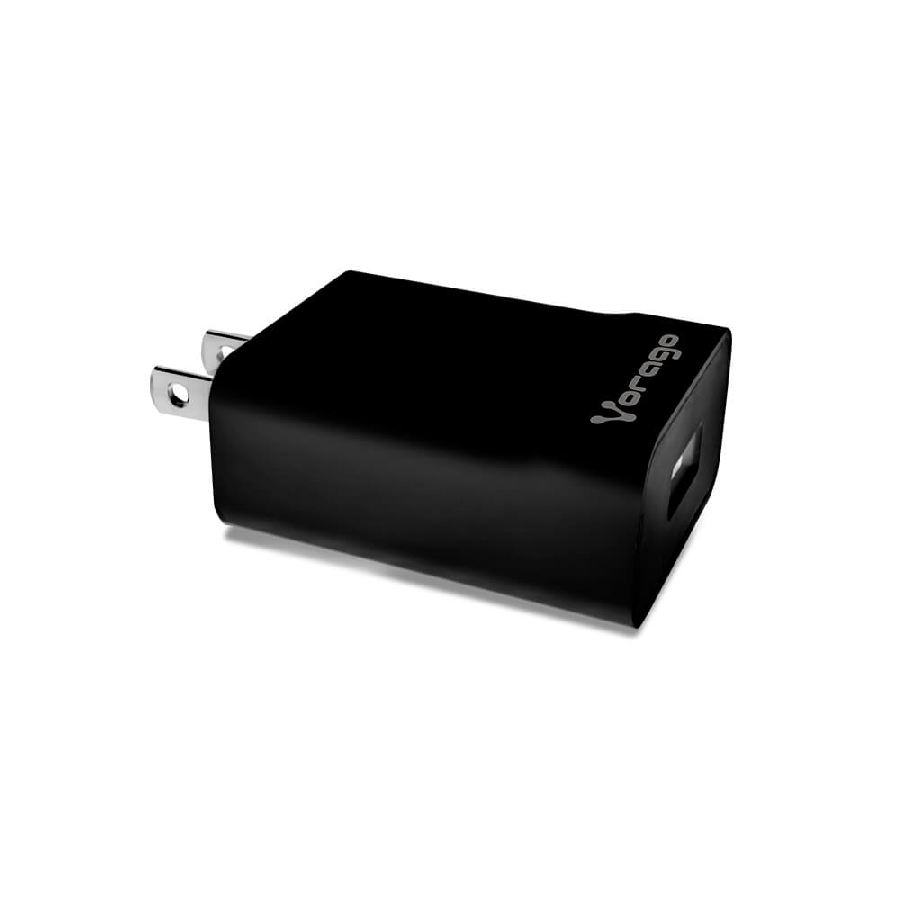 Cargador Para Pared / Vorago / Au-302 / Carga Rapida / 3.0 A 1 Usb / Negro — VORAGO · SKU AC-13635