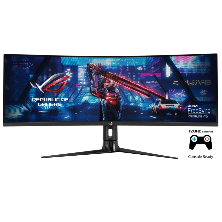 Monitor Gamer Asus Rog Strix Xg49Vq /49 /3840X1080 /Tr 4Ms /144Hz /2X Hdmi /Dp /Altavoces /Vesa /Freesync Premium Pro /Curvo — ASUS OEM · SKU MNL-2847