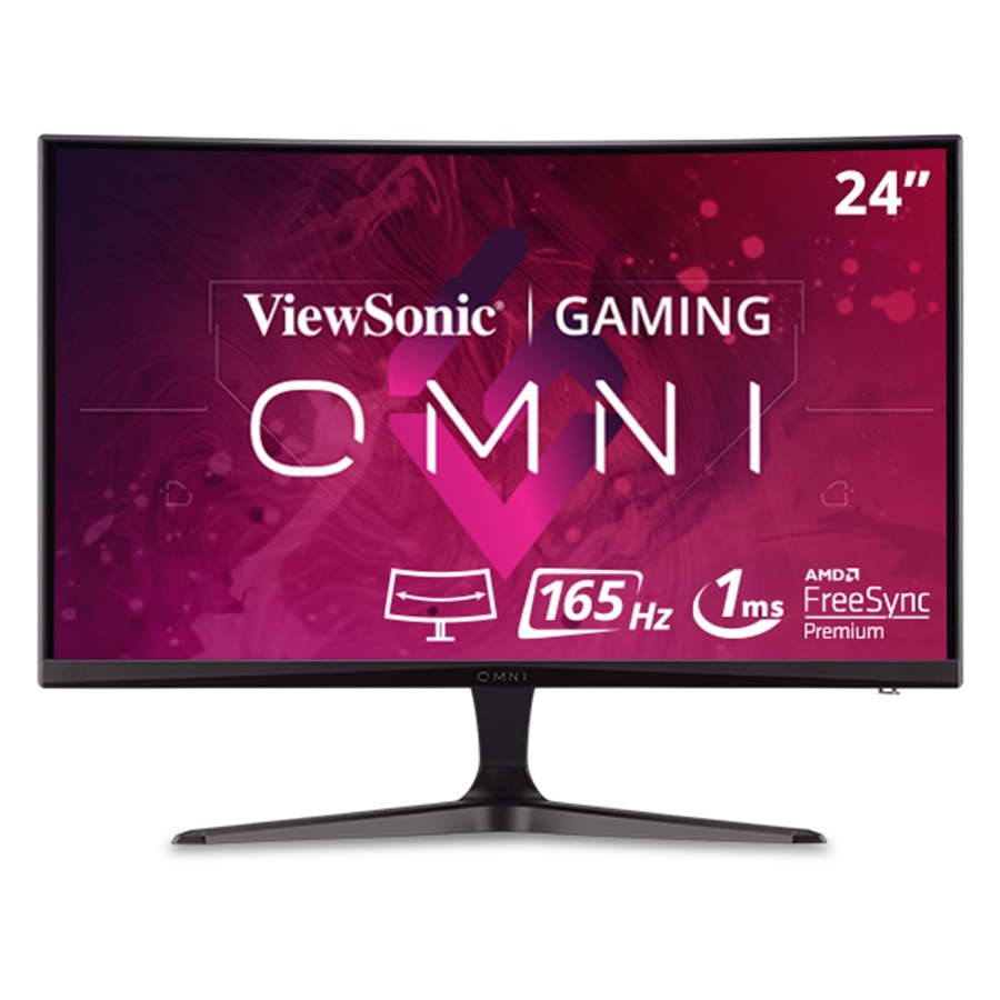 Monitor Led Viewsonic Gamer 24 Pulgadas / Full Hd 1920X1080P / Hdmi / Display Port/ Freesync / Curvo 1500R / 165 Hz / 1 Ms /Bocinas Integradas/ 3 Años De Garantia — VIEWSONIC · SKU MNL-2589
