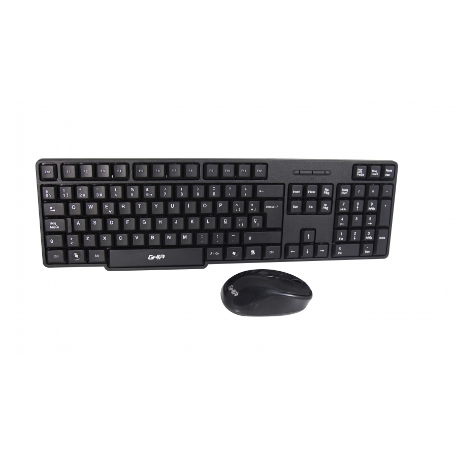 Combo Teclado Y Mouse Optico Ghia / Gta100 / Alambrico / Usb / Negro · RimeTec México