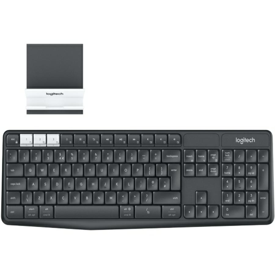 Teclado Logitech K780 Multidispositivo Inalambrico Receptor Usb Unifying (Español) Negro · SKU KB-622