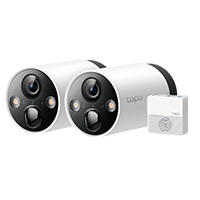 Camara Wifi Tp-Link Tapo C420S2 Kit 2 Camaras Para Exterior Con Bateria Recargable Resolucion 2K 1080P Ip65 A Prueba De Agua Vision Nocturna Audio Bidireccional · RimeTec México