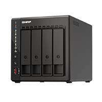 Nas Qnap Ts-453E-8G / 4 Bahias / Torre / Intel Celeron 4Nucleos 2.6Ghz / 8Gb Ram Ddr4 / Lan 2,5Gbe2 / Hdmi2 / Usb 3.22 / Usb 2.02 / Soporta M.2 22802 / Hot Swap / No Incluye Discos