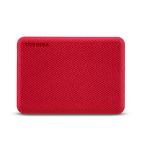 Dd Externo 1Tb Toshiba Canvio Advance V10 2.5//Usb 3.0//Rojo//Velocidad De Transferencia 5Gb/S/Win10/ Macos V10.15 /V10.14 / V10.13
