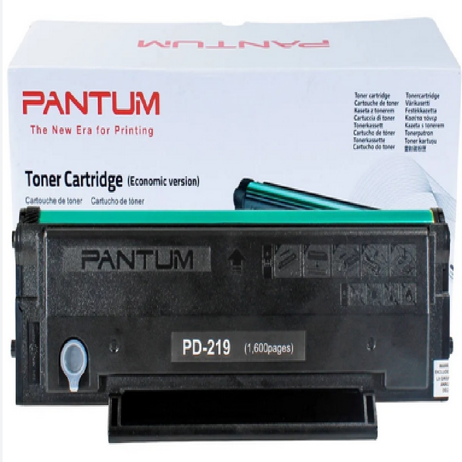 Toner Pantum Pd219 Negro, Rendimiento 1600 Paginas, Para Equipo P2509W, M6509Nw Y M6559Nw — PANTUM · SKU CN-4640