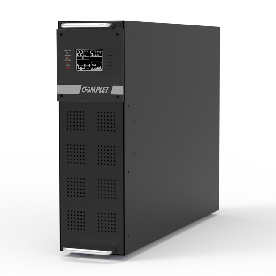 Ups 1Kva 1000Va/1000W On Line Senoidal Doble Conversion Alta Frecuencia Signal Gabinete Torre/Rack.120V Entrada/Salida. Respaldo 12 Mins Carga Tipica, 7 Mins Carga Media / 3 Mins Carga Maxima 8 Ctos. — COMPLET · SKU FR-1887