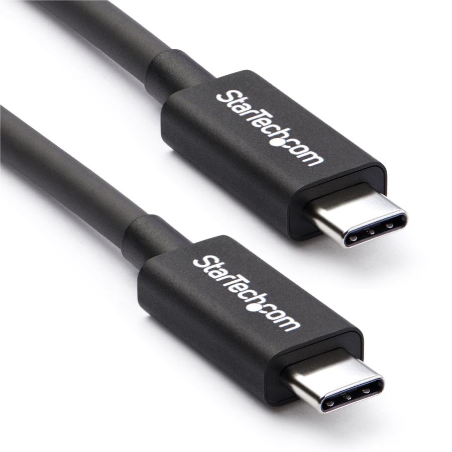 Cable Thunderbolt De 2M - Thunderbolt 3 Usb-C 20Gbps - Compatible Con Thunderbolt, Displayport Y Usb - 4K A 60Hz - Hasta 100W - Startech.com Mod. Tblt3Mm2M — STARTECH.COM · SKU CB-2312