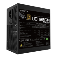 Fuente De Poder Gigabyte Gp-Ud750Gm Pg5 / 750W / Atx / Gold / Gama Media · SKU CSP-697